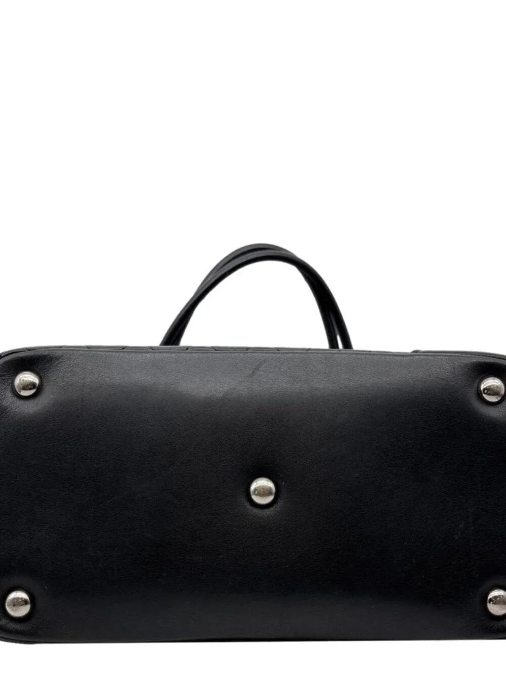 Chanel  Cambon Ligne Large Quilted Calfskin Leather Tote Bag Black